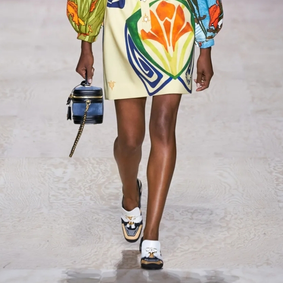 Louis Vuitton Calfskin Heels Loafers Rare 2020 Collection - Picture 13 of 13